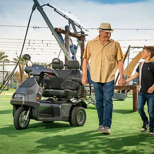 Afiscooter S 2 - in - 1 Golf Cart Mobility Scooter - Afikim - 2 Seater Electric Scooters