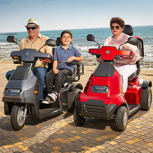 Afiscooter S 2 - in - 1 Golf Cart Mobility Scooter - Afikim - 2 Seater Electric Scooters