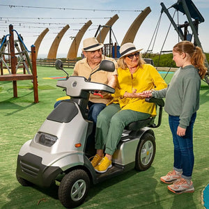 Afiscooter S 2 - in - 1 Golf Cart Mobility Scooter - Afikim - 2 Seater Electric Scooters