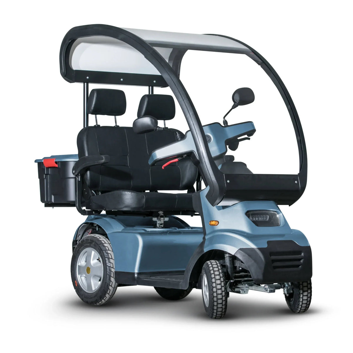 Afiscooter S4 2 Seater Canopy Mobility Scooter All Terrain 4 Wheel - Afikim - 2 Seater Electric Scooters