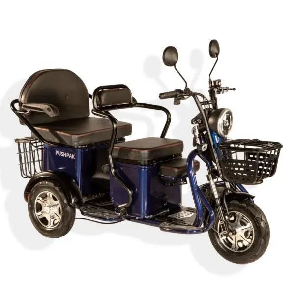 Pushpak 2000 Compact 2 Seater Mobility Scooter - Pushpak - 2 Seater Electric Scooters