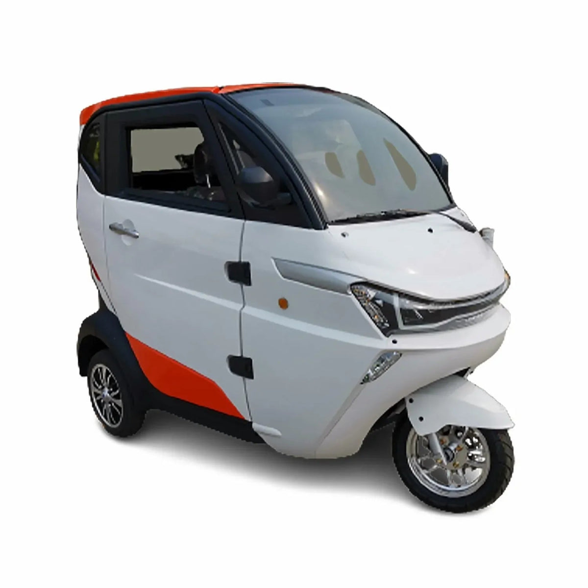 Pushpak 8000 Enclosed Cabin Three - Passenger Fast Mobility Scooter - Pushpak - 2 Seater Electric Scooters