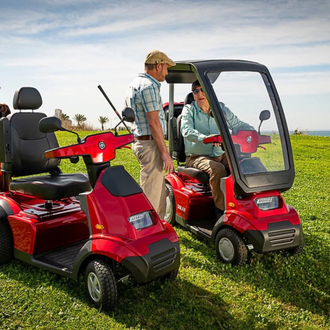 Afiscooter S 2 - in - 1 Golf Cart Mobility Scooter - Afikim - 2 Seater Electric Scooters