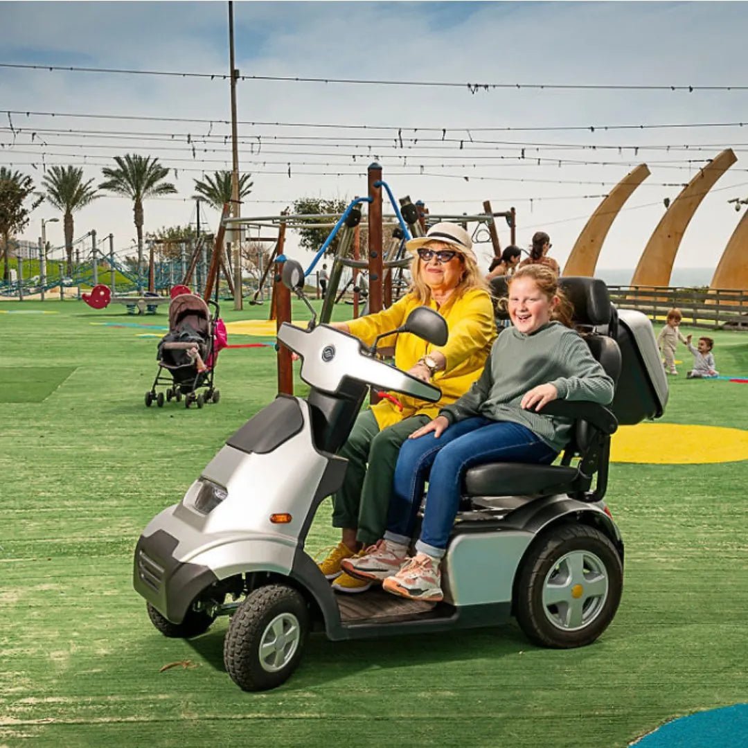 Afiscooter S 2 - in - 1 Golf Cart Mobility Scooter - Afikim - 2 Seater Electric Scooters