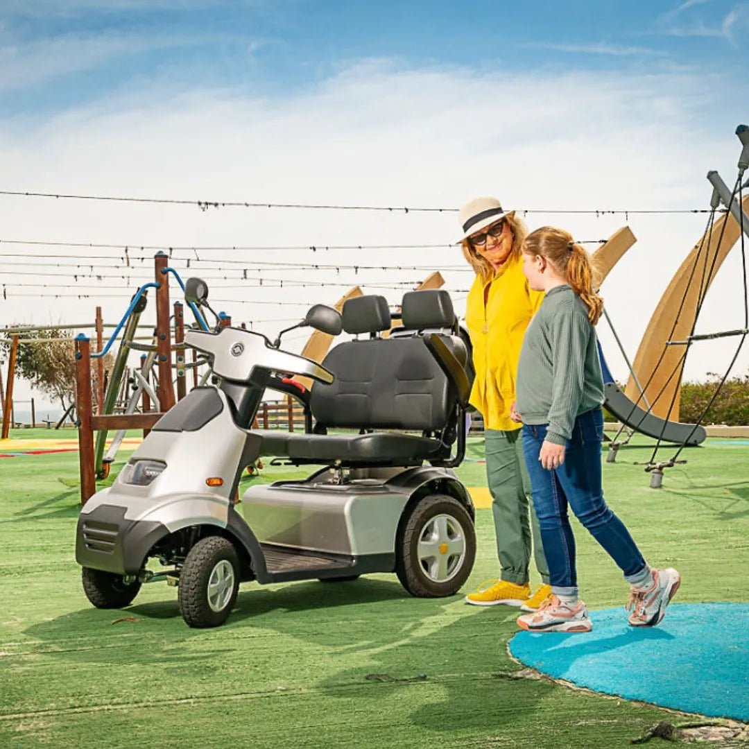 Afiscooter S 2 - in - 1 Golf Cart Mobility Scooter - Afikim - 2 Seater Electric Scooters
