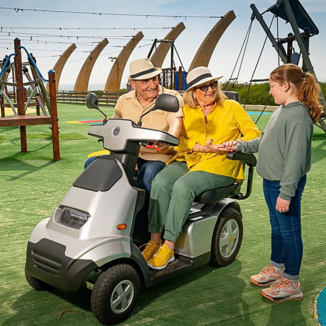 Afiscooter S 2 - in - 1 Golf Cart Mobility Scooter - Afikim - 2 Seater Electric Scooters