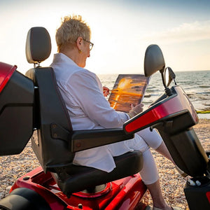 Afiscooter S 2 - in - 1 Golf Cart Mobility Scooter - Afikim - 2 Seater Electric Scooters