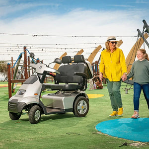 Afiscooter S 2 - in - 1 Golf Cart Mobility Scooter - Afikim - 2 Seater Electric Scooters