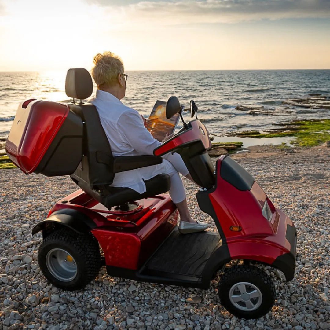 Afiscooter S 2 - in - 1 Golf Cart Mobility Scooter - Afikim - 2 Seater Electric Scooters