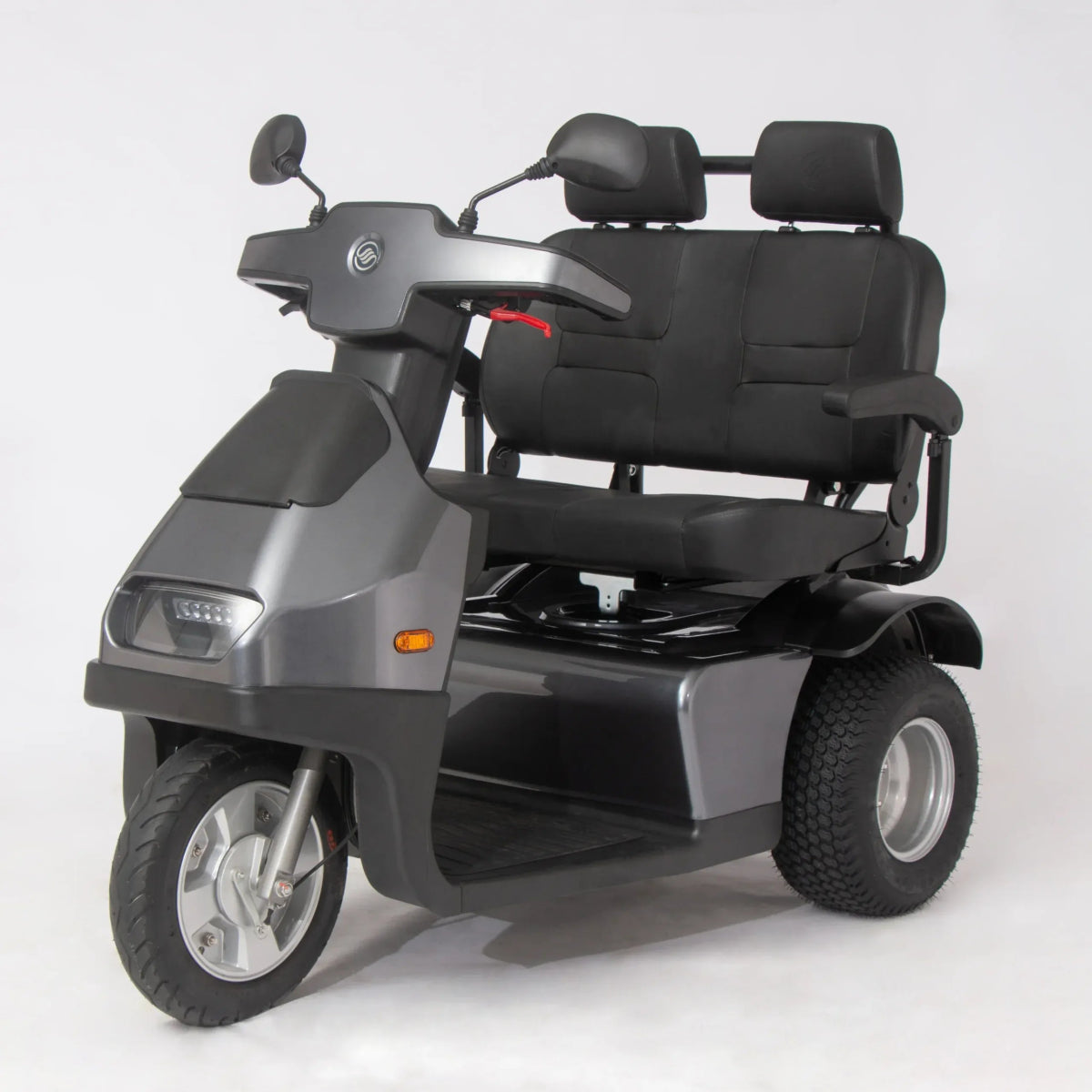 Afiscooter S3 2 Seater Canopy Mobility Scooter All Terrain 3 Wheel - Afikim - 2 Seater Electric Scooters