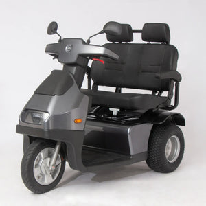 Afiscooter S3 2 Seater Canopy Mobility Scooter All Terrain 3 Wheel - Afikim - 2 Seater Electric Scooters