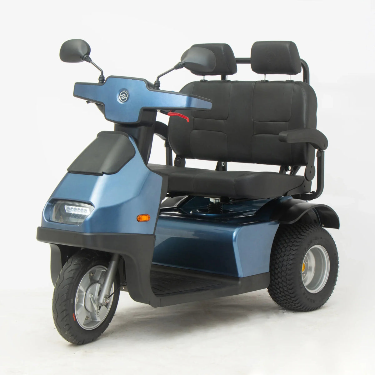 Afiscooter S3 2 Seater Mobility Scooter All Terrain 3 Wheel - Afikim - 2 Seater Electric Scooters
