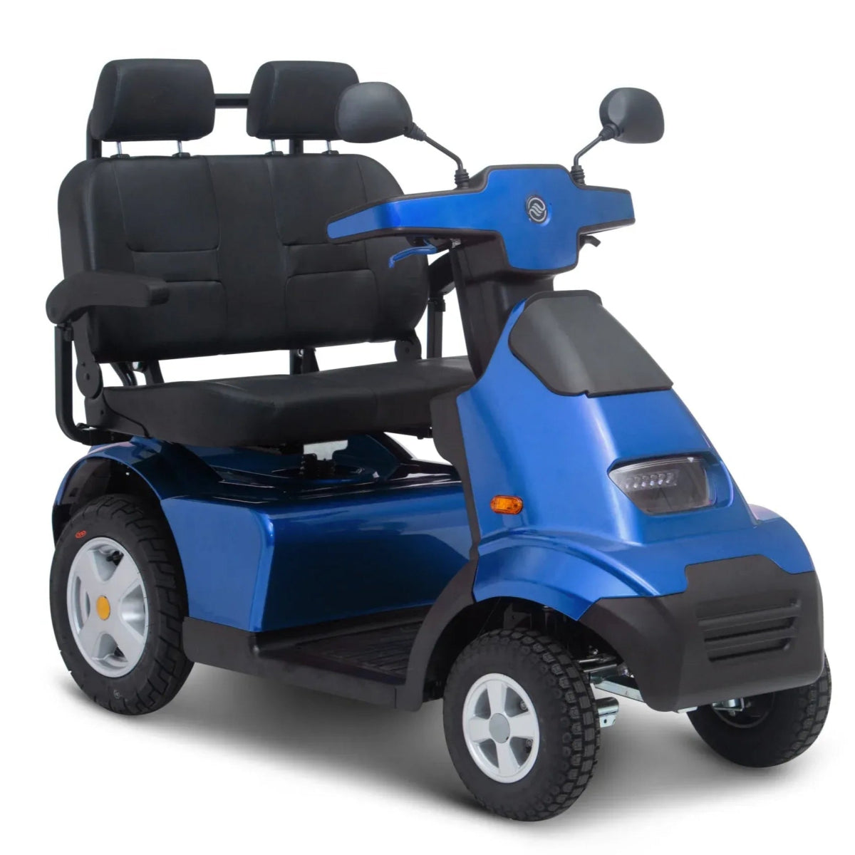 Afiscooter S4 2 Seater Canopy Mobility Scooter All Terrain 4 Wheel - Afikim - 2 Seater Electric Scooters