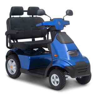 Afiscooter S4 2 Seater Canopy Mobility Scooter All Terrain 4 Wheel - Afikim - 2 Seater Electric Scooters