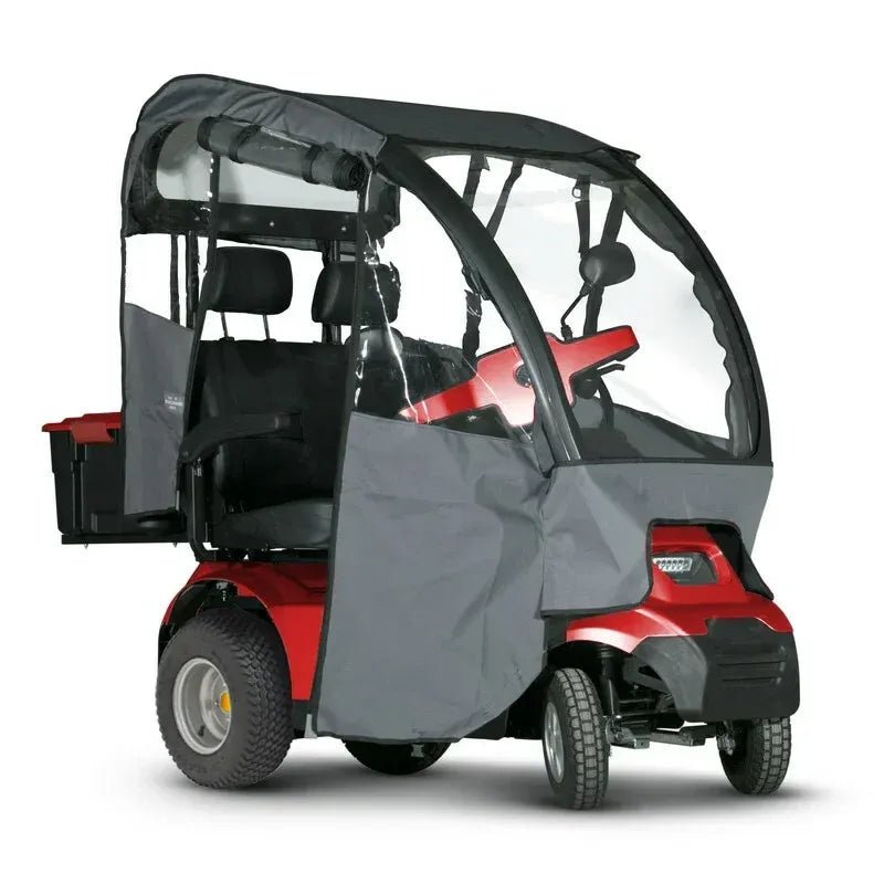 Afiscooter S4 2 Seater Canopy Mobility Scooter All Terrain 4 Wheel - Afikim - 2 Seater Electric Scooters