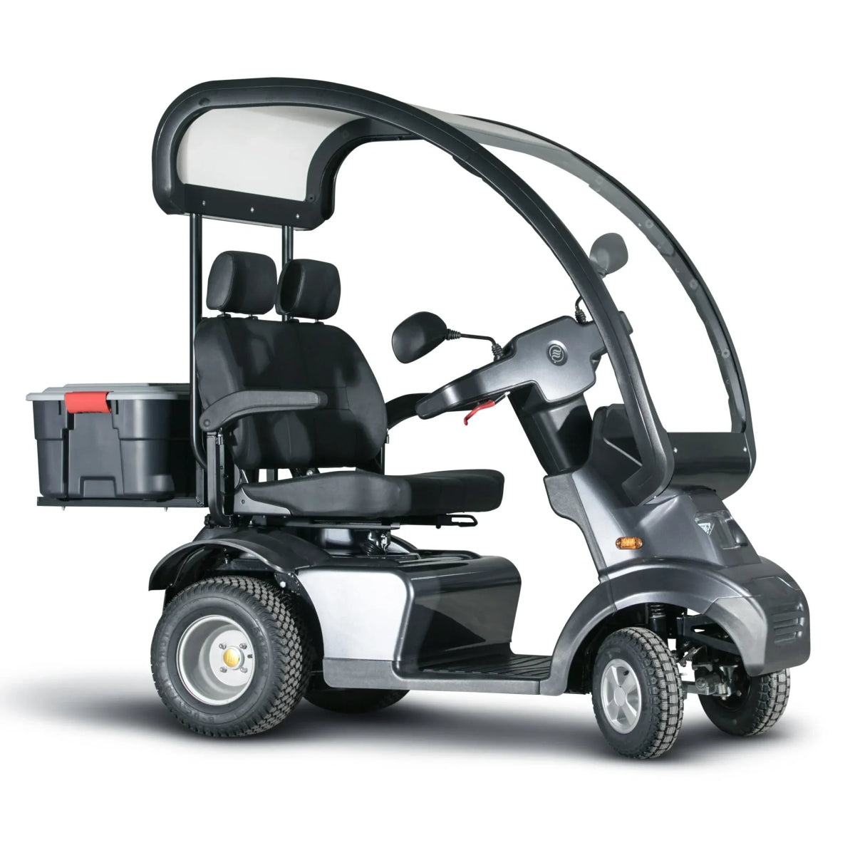 Afiscooter S4 2 Seater Canopy Mobility Scooter All Terrain 4 Wheel - Afikim - 2 Seater Electric Scooters