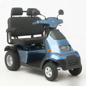 Afiscooter S4 2 Seater Canopy Mobility Scooter All Terrain 4 Wheel - Afikim - 2 Seater Electric Scooters