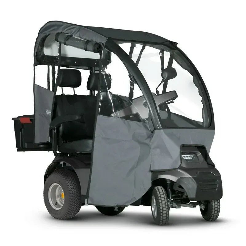 Afiscooter S4 2 Seater Canopy Mobility Scooter All Terrain 4 Wheel - Afikim - 2 Seater Electric Scooters
