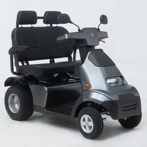 Afiscooter S4 2 Seater Canopy Mobility Scooter All Terrain 4 Wheel - Afikim - 2 Seater Electric Scooters
