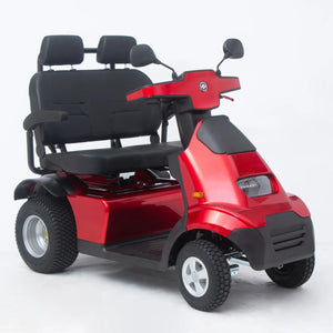 Afiscooter S4 2 Seater Canopy Mobility Scooter All Terrain 4 Wheel - Afikim - 2 Seater Electric Scooters