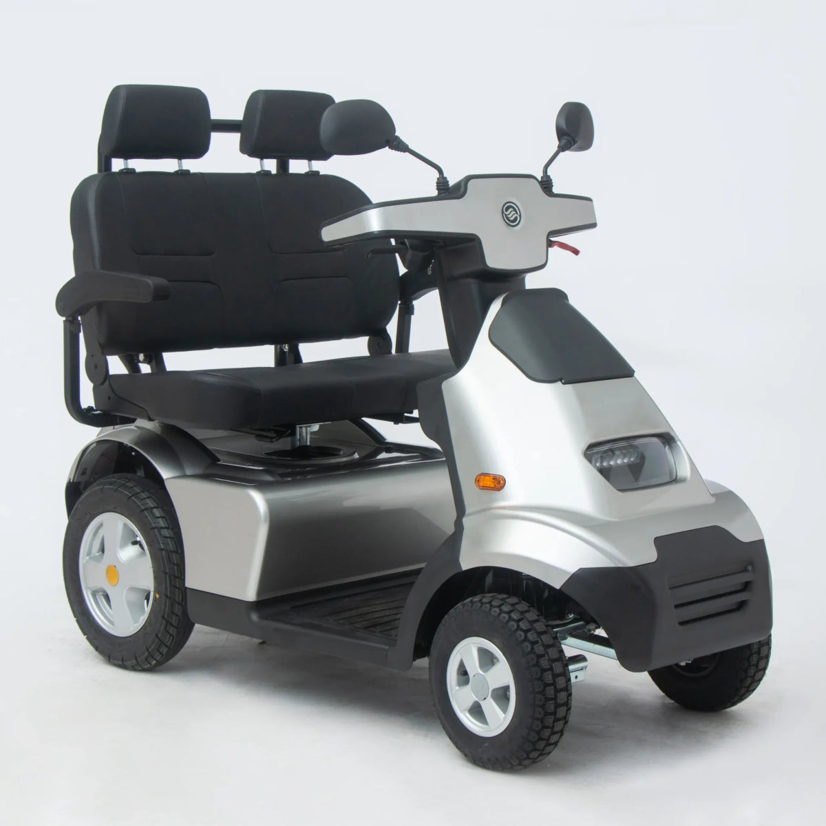Afiscooter S4 2 Seater Canopy Mobility Scooter All Terrain 4 Wheel - Afikim - 2 Seater Electric Scooters