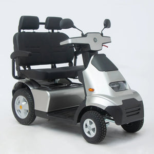 Afiscooter S4 2 Seater Canopy Mobility Scooter All Terrain 4 Wheel - Afikim - 2 Seater Electric Scooters