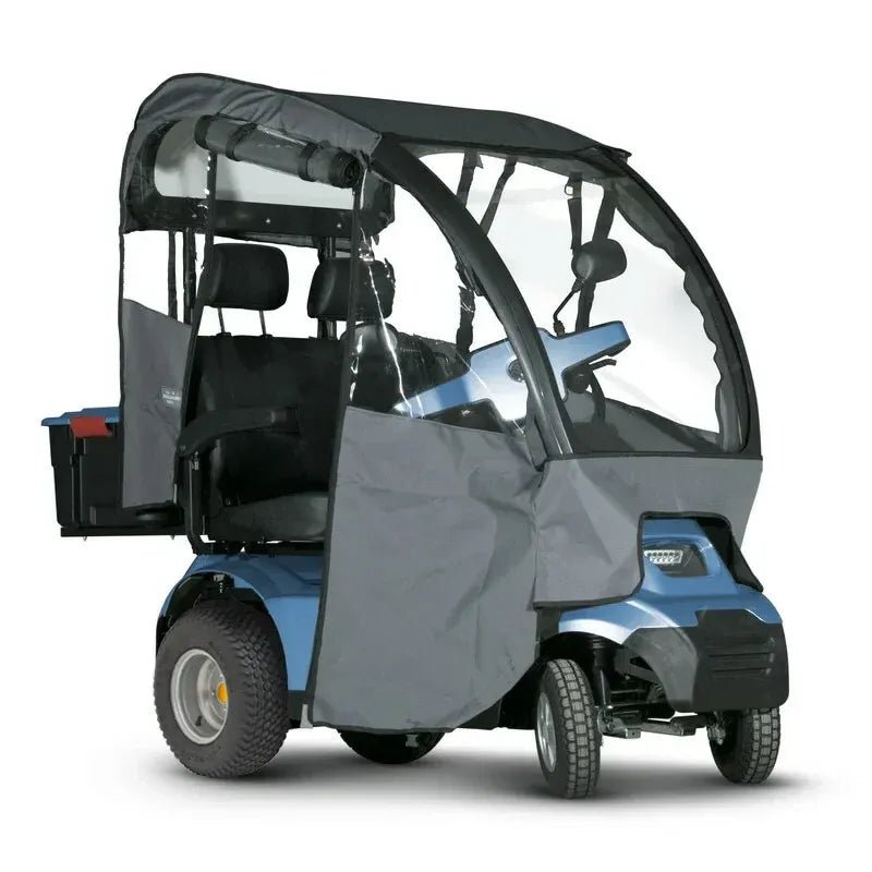 Afiscooter S4 2 Seater Canopy Mobility Scooter All Terrain 4 Wheel - Afikim - 2 Seater Electric Scooters