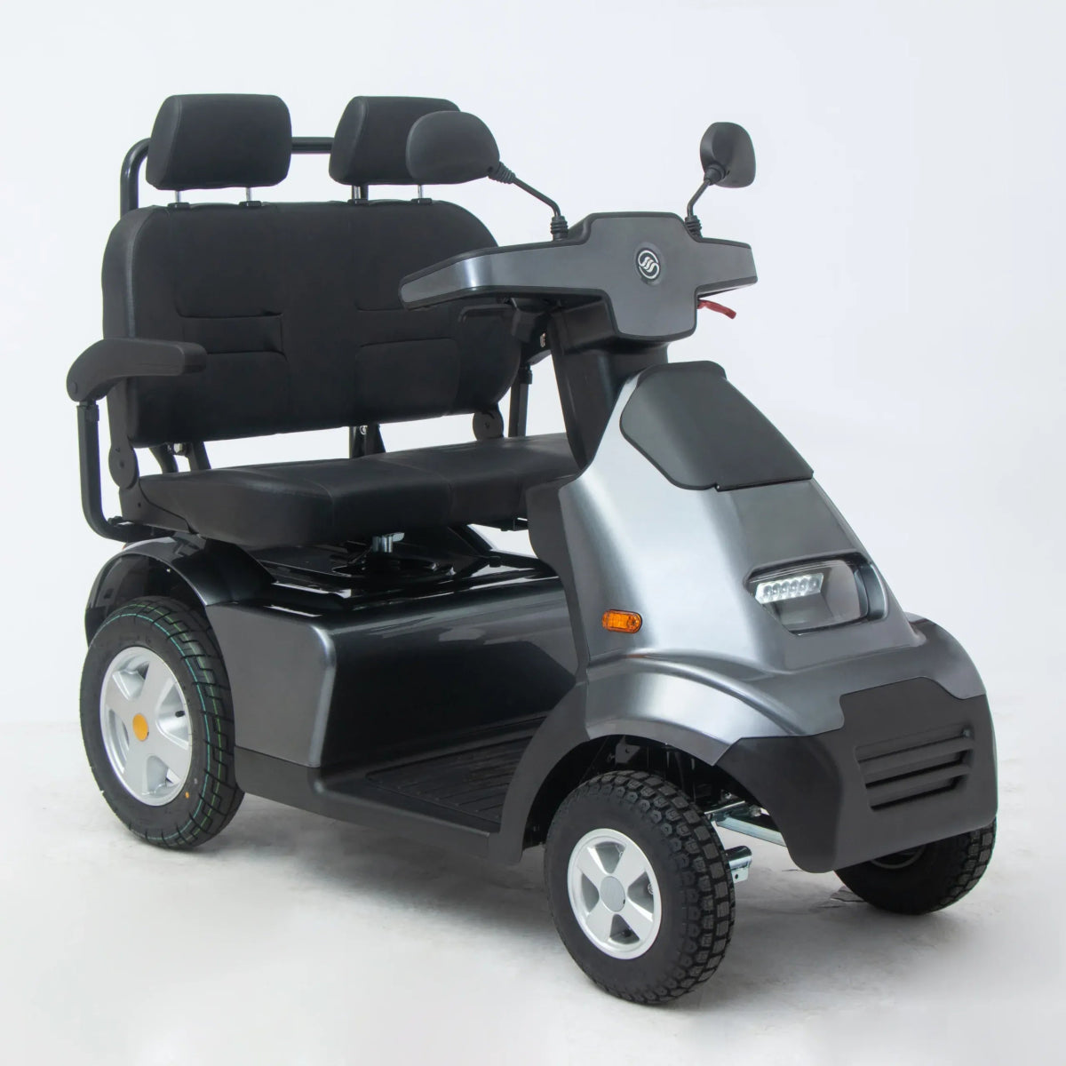 Afiscooter S4 2 Seater Canopy Mobility Scooter All Terrain 4 Wheel - Afikim - 2 Seater Electric Scooters