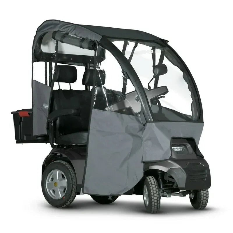 Afiscooter S4 2 Seater Canopy Mobility Scooter All Terrain 4 Wheel - Afikim - 2 Seater Electric Scooters