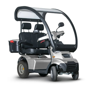 Afiscooter S4 2 Seater Canopy Mobility Scooter All Terrain 4 Wheel - Afikim - 2 Seater Electric Scooters