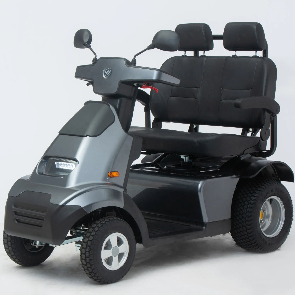 Afiscooter S4 2 Seater Canopy Mobility Scooter All Terrain 4 Wheel - Afikim - 2 Seater Electric Scooters