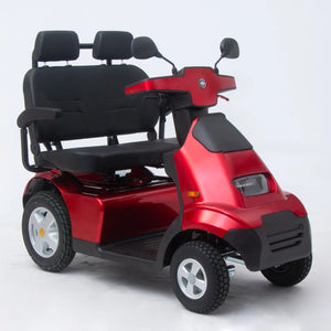 Afiscooter S4 2 Seater Canopy Mobility Scooter All Terrain 4 Wheel - Afikim - 2 Seater Electric Scooters