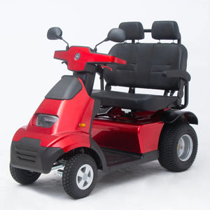 Afiscooter S4 2 Seater Canopy Mobility Scooter All Terrain 4 Wheel - Afikim - 2 Seater Electric Scooters