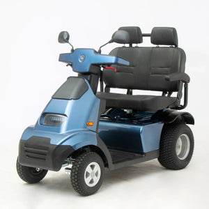 Afiscooter S4 2 Seater Canopy Mobility Scooter All Terrain 4 Wheel - Afikim - 2 Seater Electric Scooters
