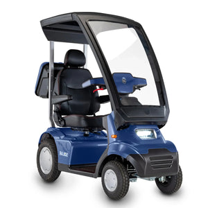 Afiscooter S4 2 Seater SOLAR Canopy Mobility Scooter - Afikim - 2 Seater Electric Scooters