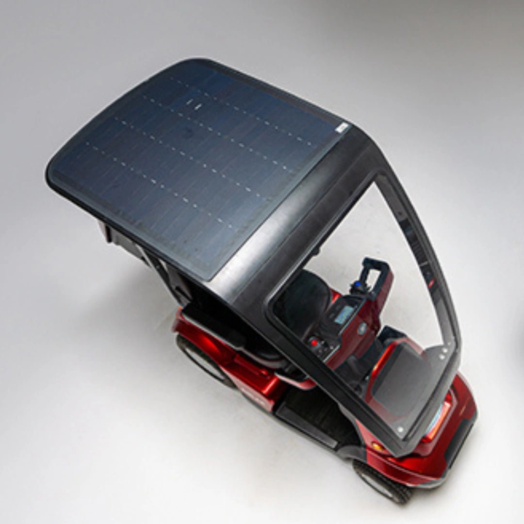Afiscooter S4 2 Seater SOLAR Canopy Mobility Scooter - Afikim - 2 Seater Electric Scooters