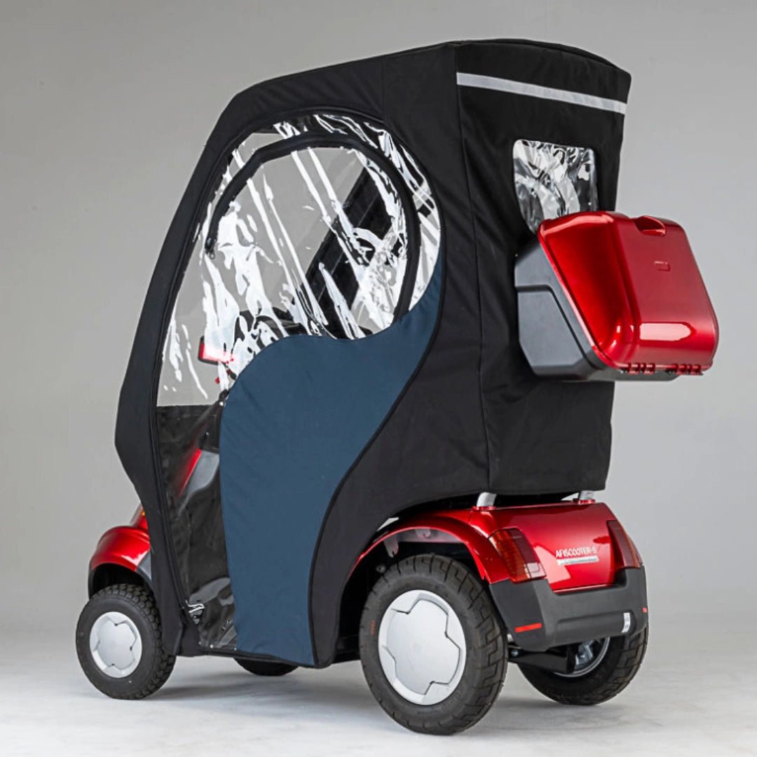 Afiscooter S4 2 Seater SOLAR Canopy Mobility Scooter - Afikim - 2 Seater Electric Scooters