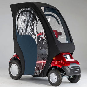 Afiscooter S4 2 Seater SOLAR Canopy Mobility Scooter - Afikim - 2 Seater Electric Scooters