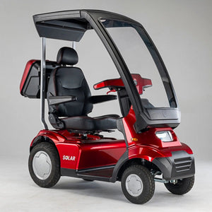 Afiscooter S4 2 Seater SOLAR Canopy Mobility Scooter - Afikim - 2 Seater Electric Scooters