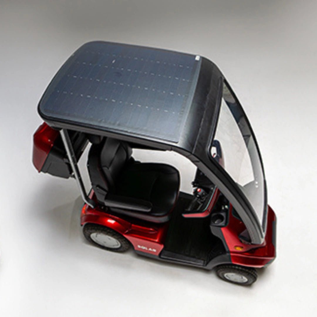 Afiscooter S4 2 Seater SOLAR Canopy Mobility Scooter - Afikim - 2 Seater Electric Scooters