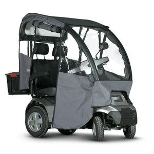 Afiscooter S4 Dual - Seat Fully - Enclosed All - Terrain 4 - Wheel - Afikim - 2 Seater Electric Scooters