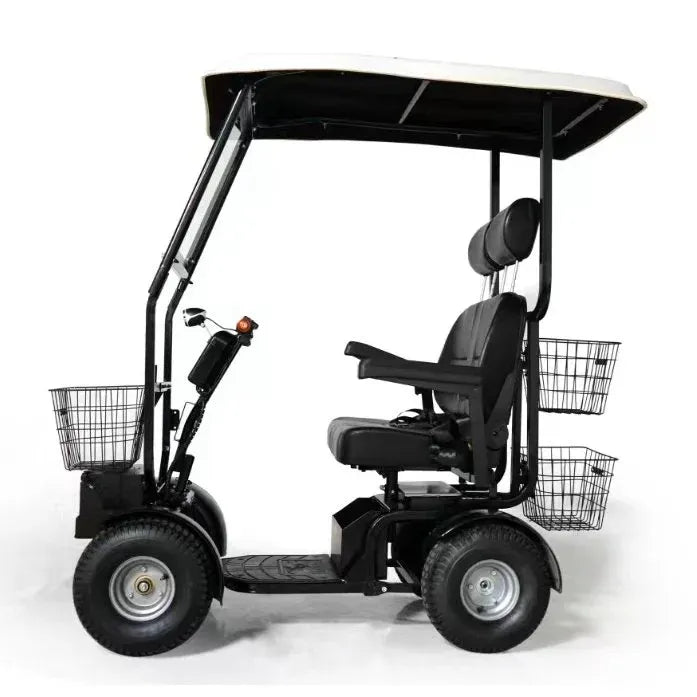 Cheetah Ninja ADA 2 Seater Mobility Scooter & Golf Cart - Green Transporter - 2 Seater Electric Scooters