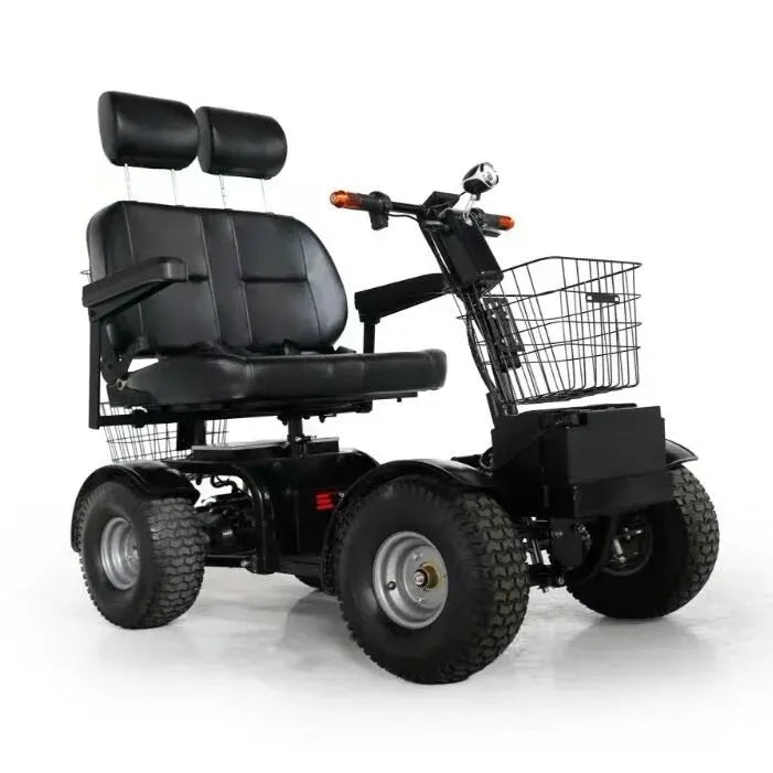 Cheetah Ninja ADA 2 Seater Mobility Scooter & Golf Cart - Green Transporter - 2 Seater Electric Scooters