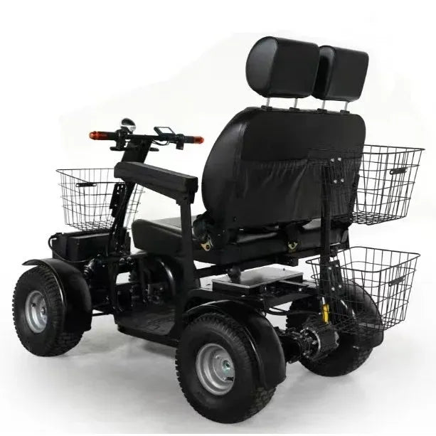 Cheetah Ninja ADA 2 Seater Mobility Scooter & Golf Cart - Green Transporter - 2 Seater Electric Scooters