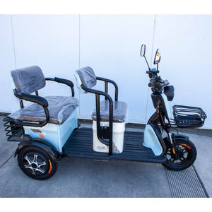 Pushpak 4000 Three - Passenger Fast Mobility Scooter - Pushpak - 2 Seater Electric Scooters