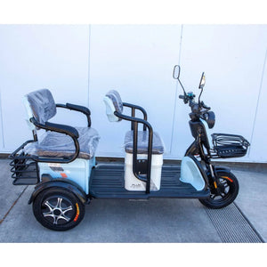 Pushpak 4000 Three - Passenger Fast Mobility Scooter - Pushpak - 2 Seater Electric Scooters