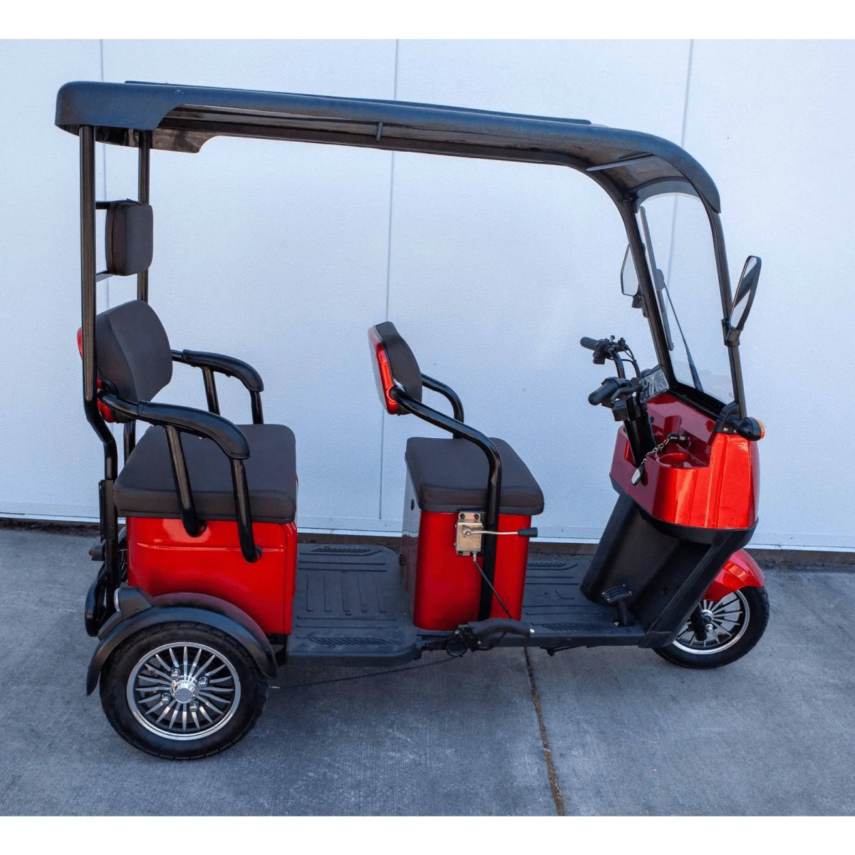 Pushpak 5000 Three - Passenger Canopy Fast Mobility Scooter - Pushpak - 2 Seater Electric Scooters