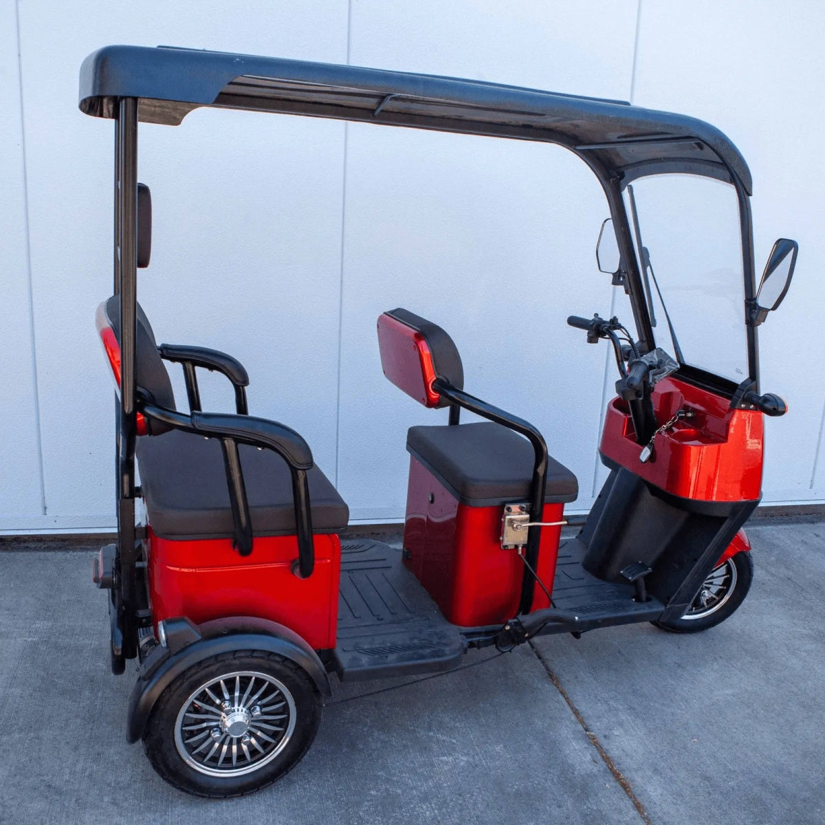 Pushpak 5000 Three - Passenger Canopy Fast Mobility Scooter - Pushpak - 2 Seater Electric Scooters