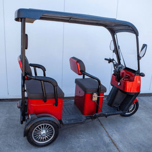 Pushpak 5000 Three - Passenger Canopy Fast Mobility Scooter - Pushpak - 2 Seater Electric Scooters