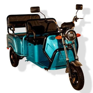 Pushpak 6000 XL Three - Passenger Fast Mobility Scooter - Pushpak - 2 Seater Electric Scooters